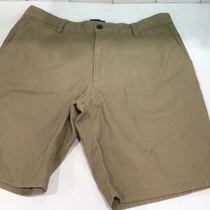 Dockers Men's Khaki Flat Front Shorts